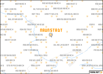 map of Naunstadt