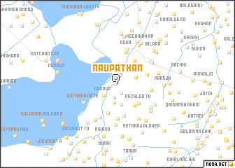 map of Nau Pathān