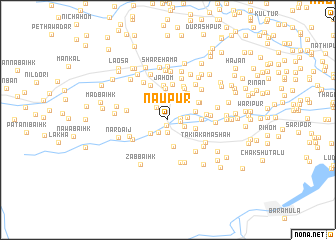 map of Naupur