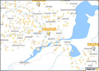 map of Naupur