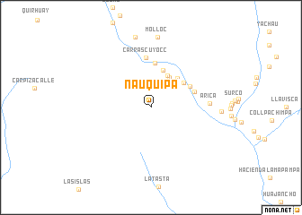 map of Nauquipa