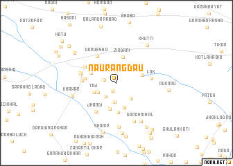 map of Naurang Dau