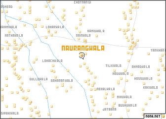map of Naurangwāla