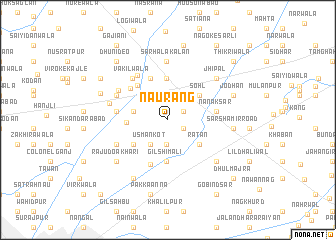 map of Naurang