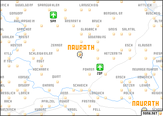 map of Naurath