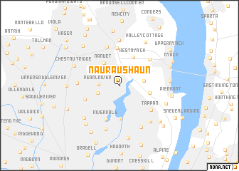 map of Nauraushaun