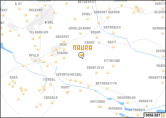 map of Nā‘ūra