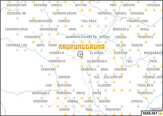 map of Naurunggauma