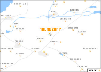 map of Nauruz-Bay