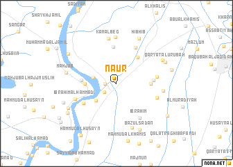 map of Nā‘ūr