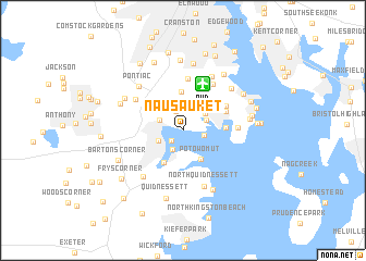 map of Nausauket