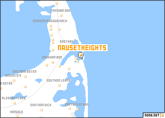 map of Nauset Heights