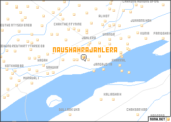 map of Naushahra Jamlera