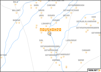 map of Naushahra