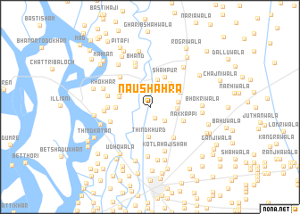 map of Naushahra