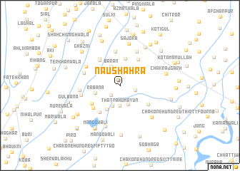 map of Naushāhra