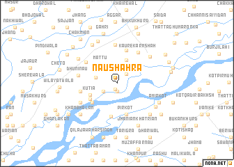 map of Naushahra