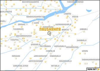 map of Naushahra