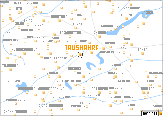 map of Naushahra