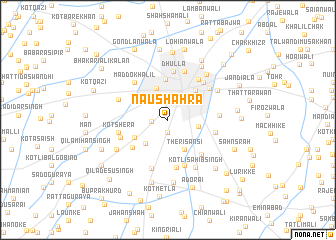 map of Naushahra