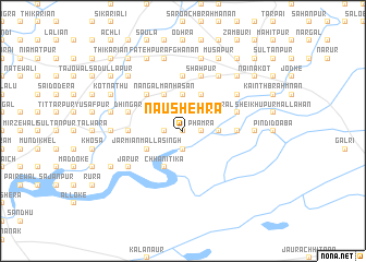 map of Naushehra