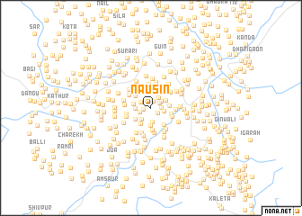 map of Nausīn