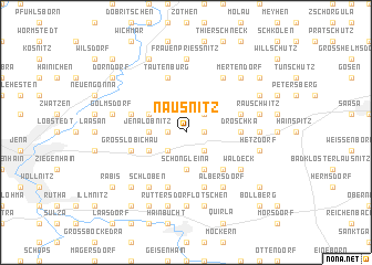 map of Nausnitz