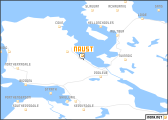 map of Naust