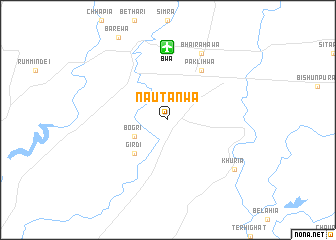 map of Nautanwa