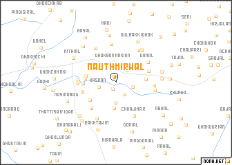 map of Nauth Mīrwāl