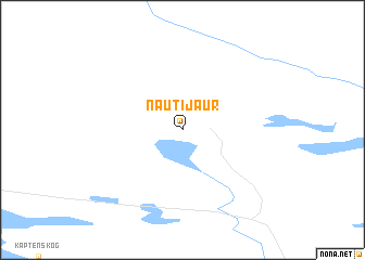 map of Nautijaur
