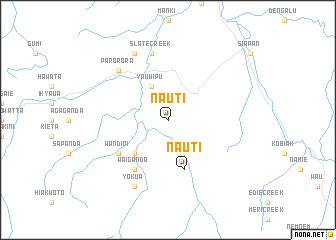 map of Nauti