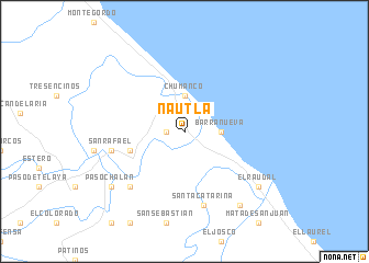 map of Nautla