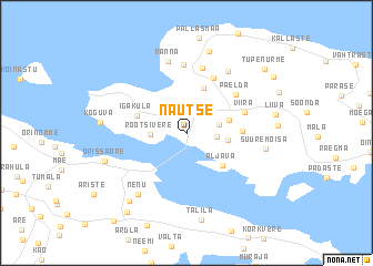 map of Nautse