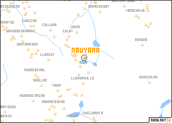 map of Nauyana