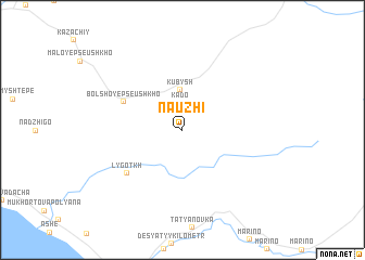 map of (( Nauzhi ))