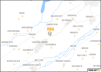 map of Nau