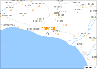 map of Navach