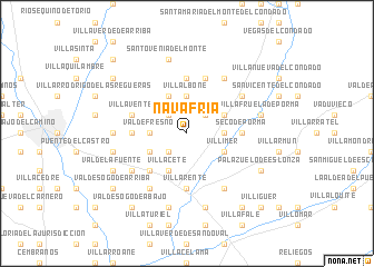 map of Navafría