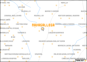 map of Navagallega