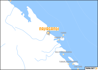 map of Navagandí