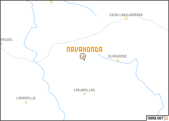 map of Navahonda
