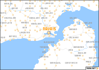 map of Navais