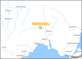 map of Navakasali