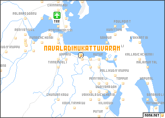 map of Navaladimukattuvaram