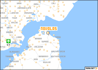 map of Navalas