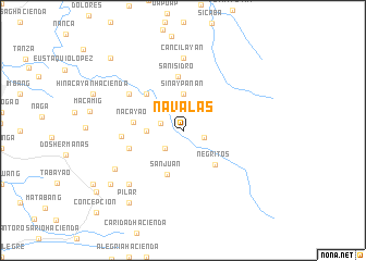 map of Navalas