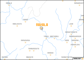map of Navala