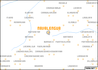 map of Navalengua