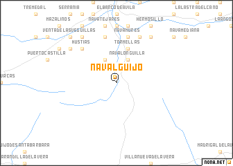 map of Navalguijo